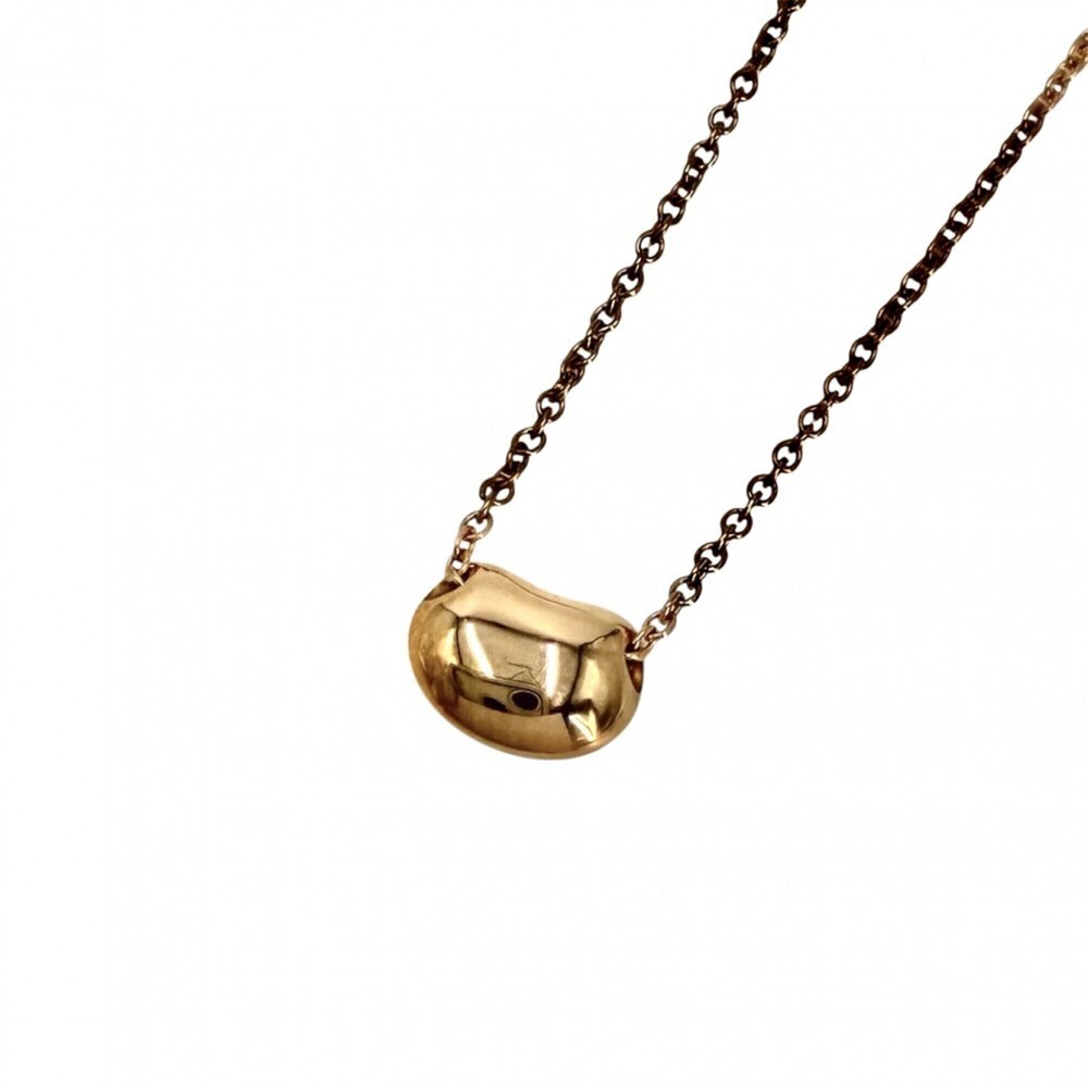 TIFFANY & CO. 18k Gold Bean Necklace